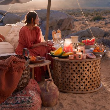 VOLUSPA Japonica Kalahari Watermelon lumânare parfumată - imagine 3